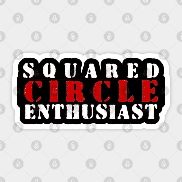 Squared Circle Enthusiast (Pro Wrestling) Sticker by wls